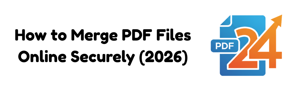 Visual representation of multiple PDF pages merging together into a single, organized binder